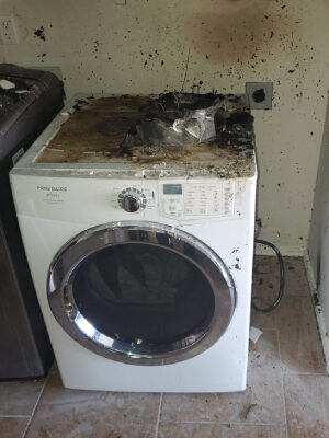 Appliance Fire Safety - Washing Machine